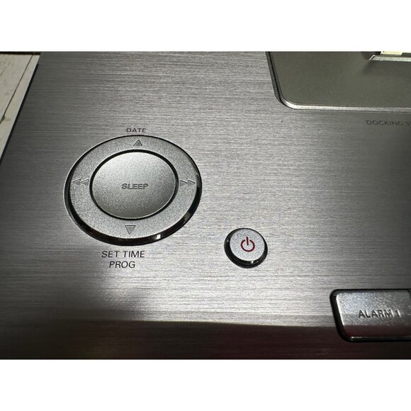 Philips DC291/37 30 Pin Docking Station FM Radio Clock Dual Alarm for iPod WORKS - Picture 2 of 14